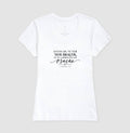 Camiseta Feminina Cristã – Antes de Te Ter nos Braços, Já Te Carregava em Oração | 1 Samuel 1:27